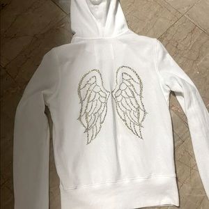 Set - Victoria Secret Bling Hoodie & Shorts XS